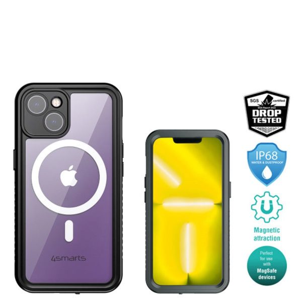 4smarts Active Pro Ultimag STARK - iPhone 14 Plus Vandtæt Cover - Sort Online Sale