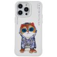 iPhone 14 Pro Hybrid Plastik Cover m. Print - Hoodie Kat For Discount