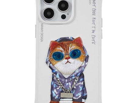 iPhone 14 Pro Hybrid Plastik Cover m. Print - Hoodie Kat For Discount