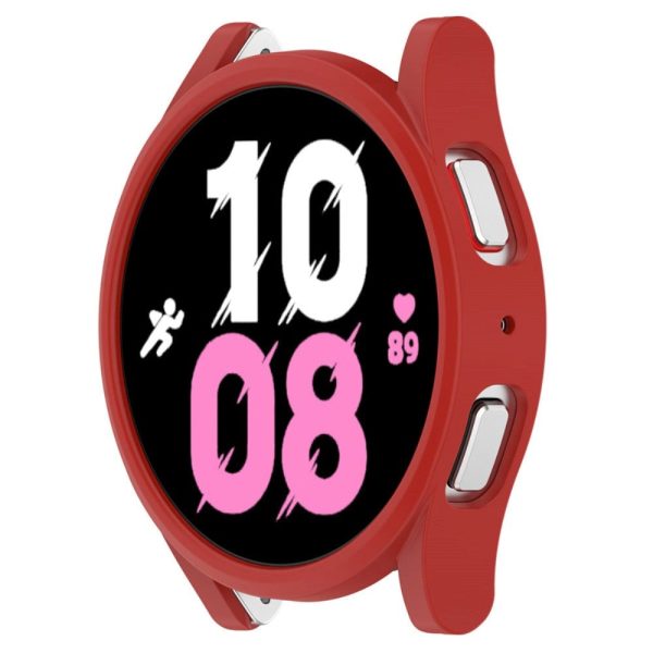 Samsung Galaxy Watch 4   5 (44mm) Plast Cover - Rød For Sale