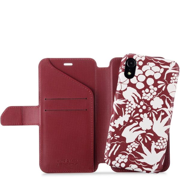 Holdit iPhone XR Stockholm Wallet Magnet Case - Tropical White Hot on Sale