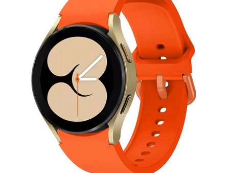 Samsung Galaxy Watch 4   5   5 PRO (40   42   44   45   46 MM) Tech-Protect Urrem - Orange Online now