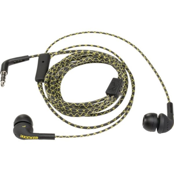 Kicker Flow Black Earbuds 46EB74 Supply