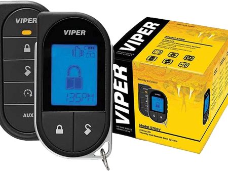 Viper 5706V 2-Way Car Security with Remote Start System Fashion