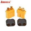 10 x Amass XT60+ Plug Connector With Sheath Housing 5 Male 5 Female (5 Pair ) Online Sale