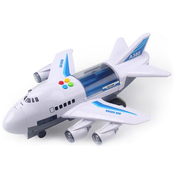 Music Story Simulation Track Inertia Children s Toy Aircraft Large Size Passenger Plane Kids Airliner Toy Car Free Gift Map Cheap