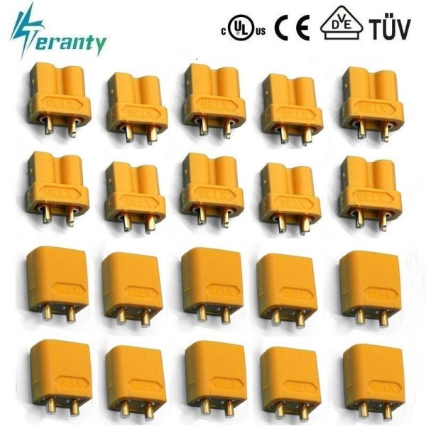 XT30 XT-30 Plug Male Female Bullet Connectors Plugs For RC Lipo Battery Quadcopter Multicopter For Aircraft accessories parts Online Sale