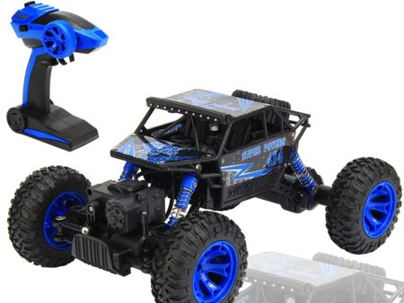 2.4GHz 1:18 Scale 4x4 Rock Crawlers Car RC Rock Crawler 4WD Off Road Race Truck Car Toy, EU Plug Supply