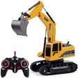 2.4Ghz 6Ch 1:24 Rc Excavator Mini Rc Truck Rechargeable Simulated Excavator Gift Toy For Kids Discount