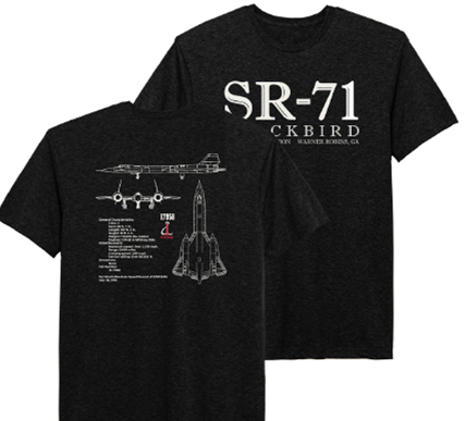 SR-71 Tee Shirt For Sale