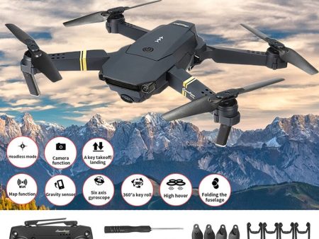 Original Eachine E58 WIFI FPV With Wide Angle HD Camera High Hold Mode Foldable Arm RC Quadcopter RTF VS VISUO XS809HW Online now