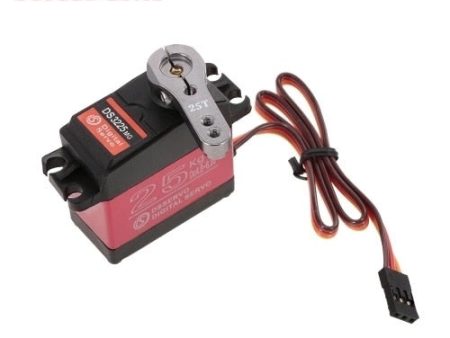 1PCS DS3225 Update servo 25 KG High Torque Waterproof Digital Servo for RC Traxxas HSP baja Car Boat Helicopter Airplane Part Cheap