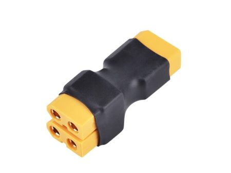 one FeMale XT60 Plug to two Male XT60 Plug Connector for RC Model Drone Adapter Wirings Spare Parts on Sale