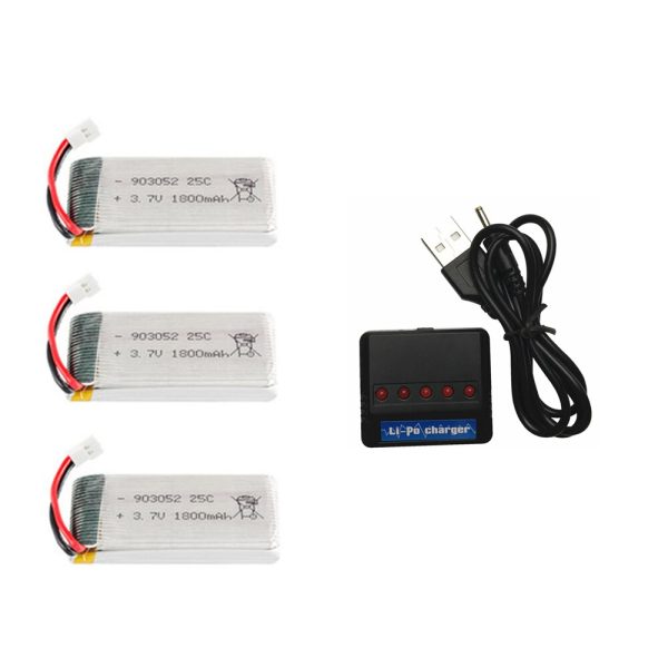 Upgrade Battery 3.7v 1800mAh lipo Battery for KY601S SYMA X5 X5S X5C X5SC X5SH X5SW X5UW X5HW M18 H5P HQ898 H11D H11C Drone Cheap