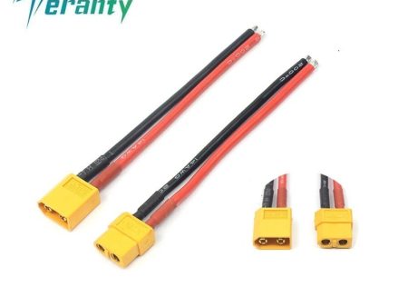 （ 10cm   100mm ) 1 pair of XT60 Battery Male Female Connector Plug with Silicon 14 AWG Wire for 7.4v 11.1v 14.8v 22.2v battery Fashion