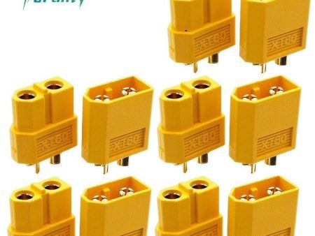 XT60 XT-60 Plug Male Female Bullet Connectors Plugs For RC Lipo Battery Quadcopter Multicopter For Aircraft accessories parts Fashion