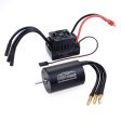 Surpass Hobby Waterproof 3650 2300KV 3100KV 3900KV Brushless Motor with 60A ESC w  Program Card Combo for 1 10 RC Car Truck Toy For Cheap