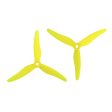 20pcs 10pairs Gemfan Hurricane 51466 tri-blade Propeller Props for 2306 2207 Motor RC FPV Multirotor 3 Blade CW CCW Propeller Online now