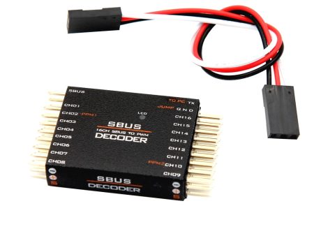 SBUS To PWM PPM Decoder 16CH For Futaba Frsky X8R RXSR Online Sale