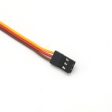 10Pcs 100  150   200   300   500   1000mm Anti-loose 60 core Servo Extension Lead Wire Cable For RC Futaba JR Male to Female Online