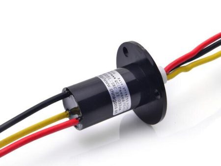 Wind Power Slip Ring 2 3 4 5 6 Channel 5 10 15 30A Rotate Dining Table Slipring Electric Collector Rings Joint SRC-22-0230A Online