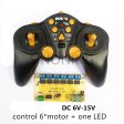 12 CH high-power 2.4G remote control and receiver car ship Tank excavator DIY 6-15v For Discount