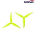 24pcs  12 pairs Gemfan 51433 5inch 3 blade  tri-blade Propeller Props CW CCW Compatible T-motor for FPV Racing Drone on Sale