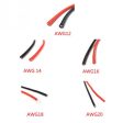 2M AWG Soft Silicone High Temperature Resistance Flexible Wire Cable 12-20 AWG (1 Meter Red + 1 Meter Black) for RC Toys For Discount