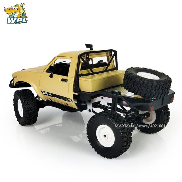 WPL C14 KIT 1:16 DIY RC Truck Hynix 2.4G Mini Off-Road Assemble Remote Control Car RC Car RC Monster Crawler Truck 4WD Kid Boy Fashion