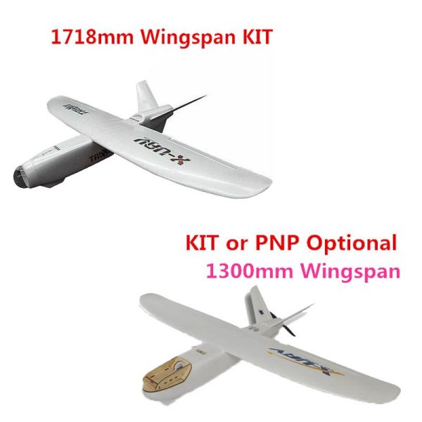 X-uav Mini Talon EPO 1300mm 1718mm V3 Wingspan V-tail FPV RC Model Radio Remote Control Airplane Aircraft Kit PNP Toys for Boy Online