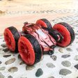 2.4G 4WD Double-Sided Stunt Car 360 Rotating Children Drift Stunt Deformation Remote Control RC Car Creative Funny Toys for Kid Hot on Sale