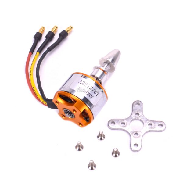 A2212 2212 2200KV   1400KV Brushless Motor 30A   40A   40A BLheli ESC SG90 9G Micro Servo for RC Fixed Wing Plane Helicopter For Sale