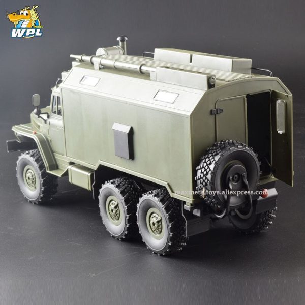 WPL B36 1:16 RC Car 2.4G 6WD Military Truck Crawler Command Communication Vehicle RTR Toy Carrinho de controle Cheap