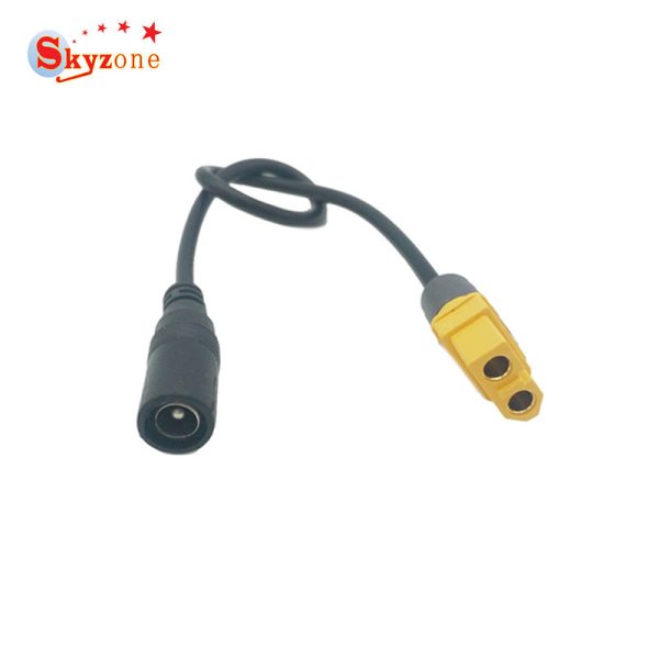 Universal XT60 to DC 5.5 2.1mm Female Adapter Power Cable For Fatshark Skyzone Aomway Goggles Cheap