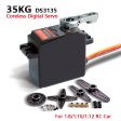 1X35kg  25kg high torque Coreless motor servo DS3235 and DS3225 StainlessSG waterproof digital servo for Robotic DIY,RC car Online Sale