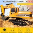 2.4Ghz 6Ch 1:24 Rc Excavator Mini Rc Truck Rechargeable Simulated Excavator Gift Toy For Kids Discount