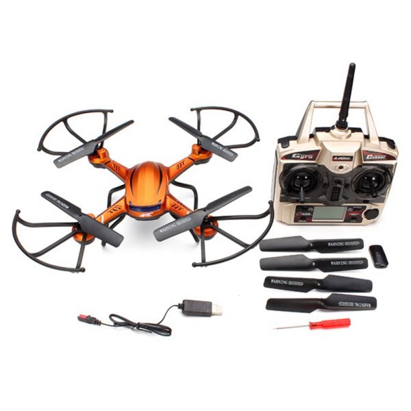 JJRC H12C RC Drone 6 Axis Headless Mode 2.4G 4CH RC Quadcopter 3D Rollover UFO 5.0MP HD Camera RC Helicopters Automatic Return Online Sale