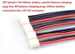 10Pcs lot 2s 3s 4s 5s 6s LiPo Battery Balance Charger Plug Line Wire Connector 22AWG 100mm JST-XH Balancer cable on Sale