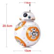 Upgrade BB-8 Ball 20.5cm Star Wars RC Droid Robot 2.4G Remote Control BB8 Intelligent With Sound Robot Toy For Kids Model Action Discount