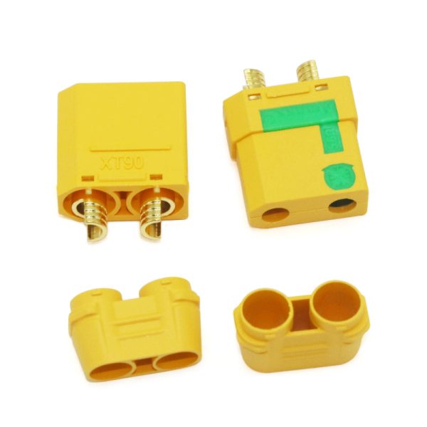 2PCS Amass XT90H XT90-S Anti Spark Connectors Male Female Plug XT90 XT90S Cover Sheath Sparkproof For RC Lipo Battery Parts DIY Online Hot Sale