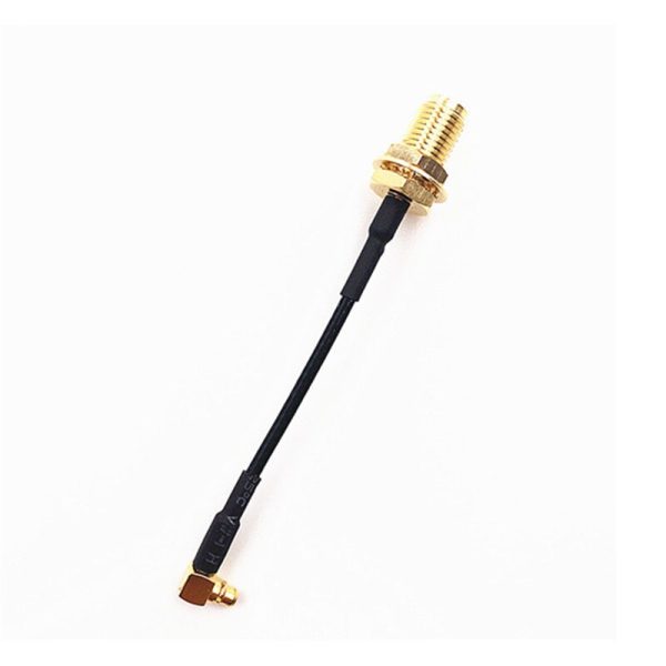 1pc Video Transmitter Antenna Extension VTX MMCX Angle to SMA RP-SMA Female Adapter Connector Cable 100mm RC Accessories DIY For Discount