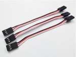 10pcs 100mm 150MM 200MM 300MM Servo extension cord Male to Male for JR Plug Servo Extension Lead Wire Cable 10cm Cheap