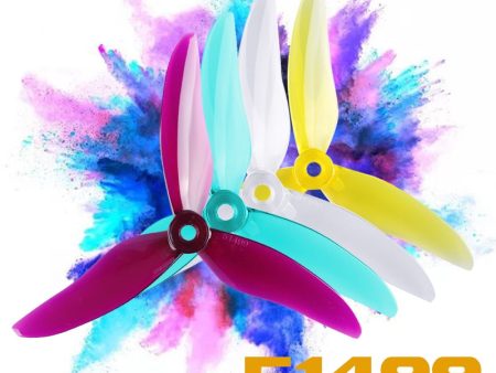 24PCS 12 Pairs Gemfan Hurricane 51499 5 Inch 3-Blade Propeller CW & CCW For 2205 2306 Brushless Motor RC FPV Racing Drone Sale