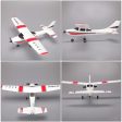 1:28 Cessna-182 Remote Control Propeller Airplane 3-Channel Fixed Wing RC Aircraft Outdoor Park Parent-child Glider Plane Toys Online