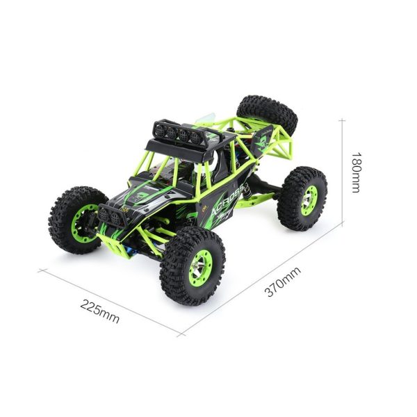 Wltoys XKS 1 12 2.4G 4WD High Speed Electric Brushed Crawler Desert Truck RC Offroad Buggy Vehicle with LED Light Online Hot Sale