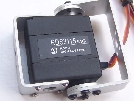 1XOriginal factory Robot servo 15kg RDS3115 metal gear digital servo arduino servo with Long and Short Straight U For Sale