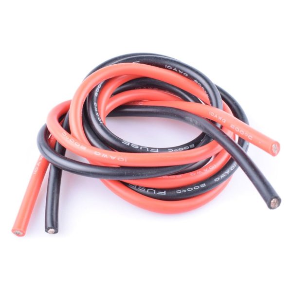 2 meter lot 10awg 12awg 14awg 16awg 18awg 20awg super soft flexible factory made electric copper silicone wire cable Online now