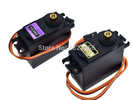 2pcs lot 13KG 15KG Servos Digital MG995 MG996R Servo Metal Gear For RC plane car Truck Helicopter Boat toys Model is special Sale