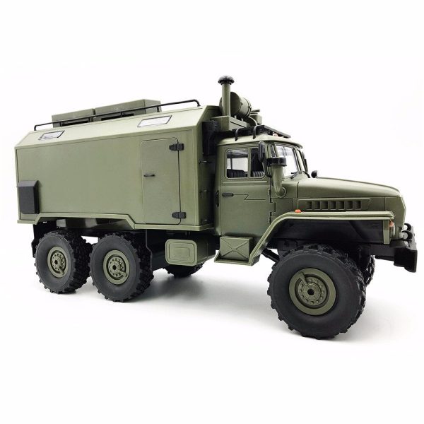 Wpl B36 Ural 1 16 2.4G 6Wd Rc Truck Rock Crawler Command Communication Vehicle Rtr Toy Auto Army Trucks Radio Rc Truck Toys For Discount