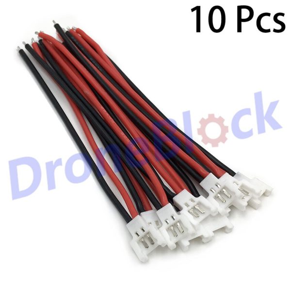 10 Pcs 1S Lipo Battery Balance Charger Switch Wiring Cable XH 2.0mm Pitch Plug Male Female For indoor drone syma X5C hubsan x4 on Sale